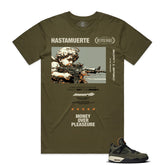 MUERTE 1 Shot MOP  AS5001 ARMY TEE